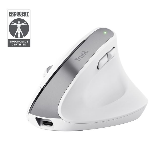 Trust Bayo+ 2400 DPI Büro Maus Optisch  (Weiß) f&uuml;r 42,99 Euro