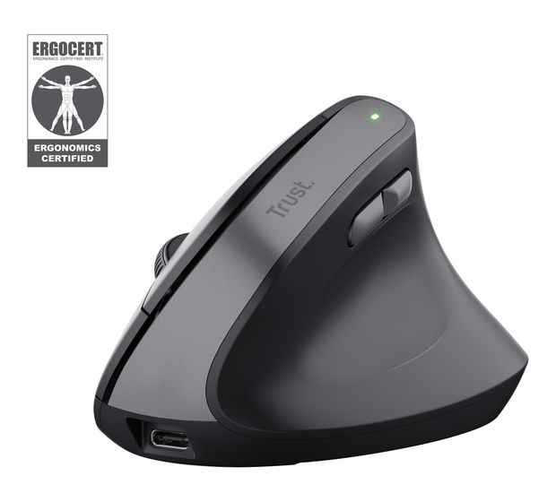 Trust Bayo II 2400 DPI Medizinisch Maus Optisch  (Schwarz) f&uuml;r 29,99 Euro