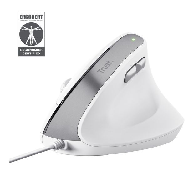 Trust Bayo II 2400 DPI Büro Maus Optisch  (Weiß) f&uuml;r 23,99 Euro