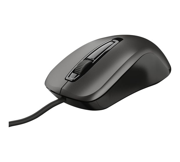 Trust Carve 1200 DPI Büro Maus Optisch  (Schwarz) f&uuml;r 8,99 Euro