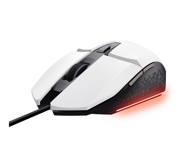 Trust GXT 109W Felox 6400 DPI Gaming Maus Optisch  (Schwarz, Weiß) f&uuml;r 14,99 Euro