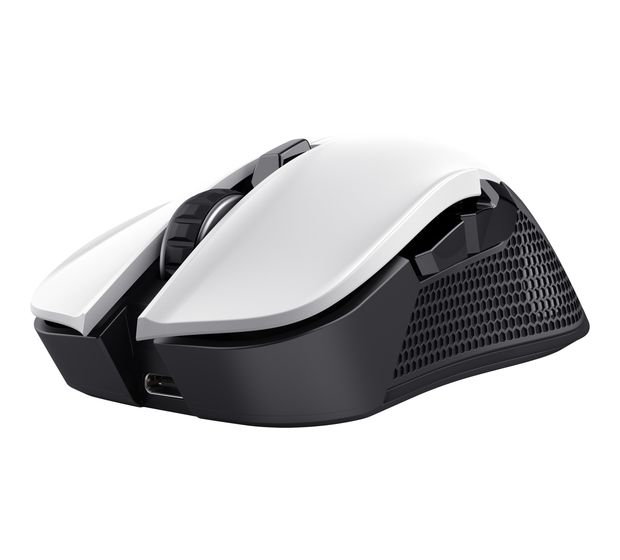 Trust GXT 923W YBAR 7200 DPI Gaming Maus Optisch  (Schwarz, Weiß) f&uuml;r 23,99 Euro