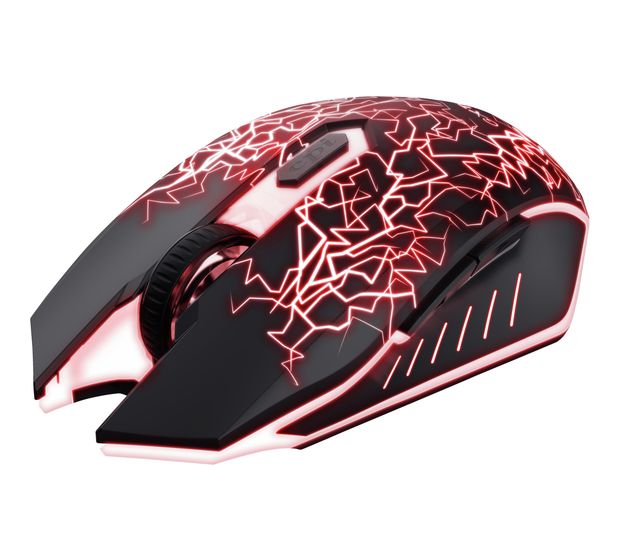 Trust GXT107 Izza 2000 DPI Gaming Maus Optisch  (Schwarz) f&uuml;r 29,99 Euro