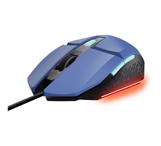Trust GXT109B FELOX 6400 DPI Gaming Maus  (Blau) f&uuml;r 14,99 Euro