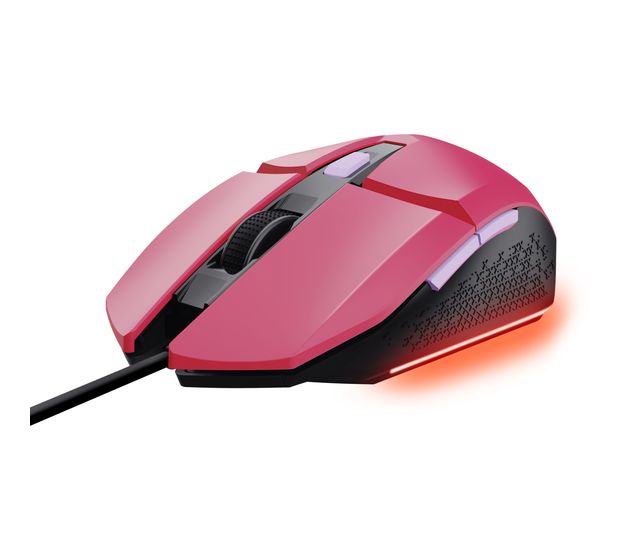 Trust GXT109P FELOX 6400 DPI Gaming Maus  (Pink) f&uuml;r 14,99 Euro