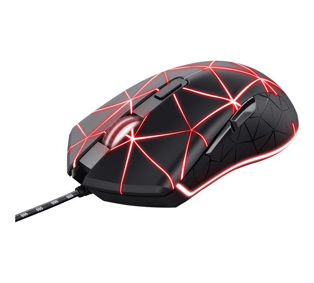 Trust GXT133 Locx 4000 DPI Gaming Maus Optisch  (Schwarz) f&uuml;r 19,99 Euro
