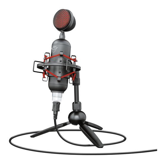 Trust GXT244 Buzz Kabelgebunden PC-Mikrofon 48 kHz USB  (Schwarz, Rot) f&uuml;r 68,99 Euro