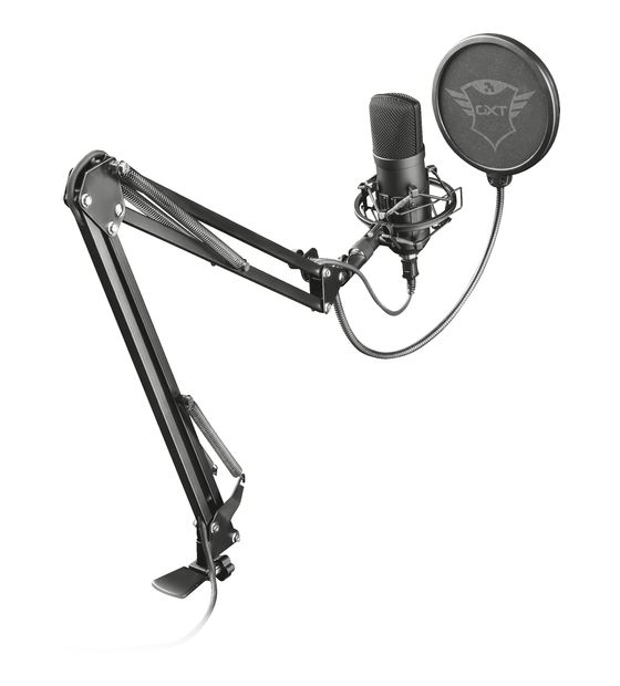 Trust GXT252+ Emita Plus Kabelgebunden Studio-Mikrofon USB  (Schwarz) f&uuml;r 129,99 Euro