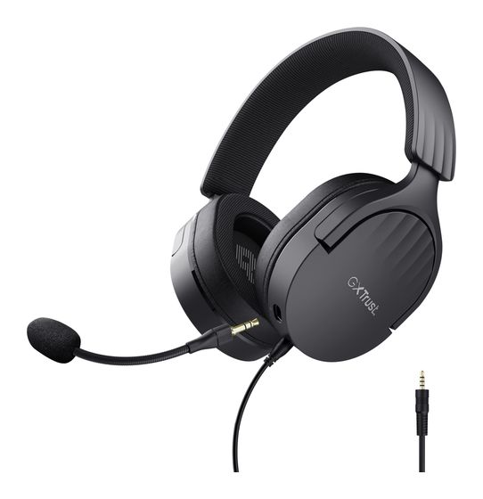 Trust GXT489 Fayzo Ohraufliegender Kopfhörer Kabelgebunden  (Schwarz) f&uuml;r 34,99 Euro