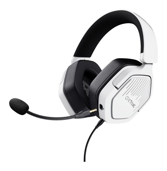 Trust GXT492 Carus Over Ear Kopfhörer Kabelgebunden  (Weiß) f&uuml;r 27,99 Euro