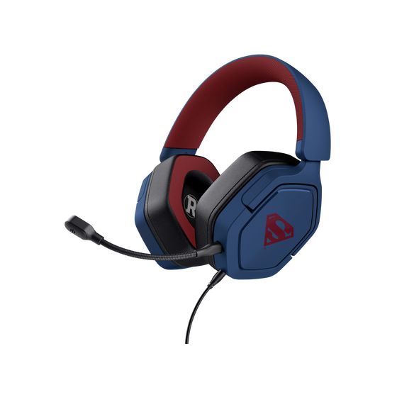 Trust GXT492SM Carus Over Ear Kopfhörer Kabelgebunden  (Blau, Rot) f&uuml;r 31,49 Euro