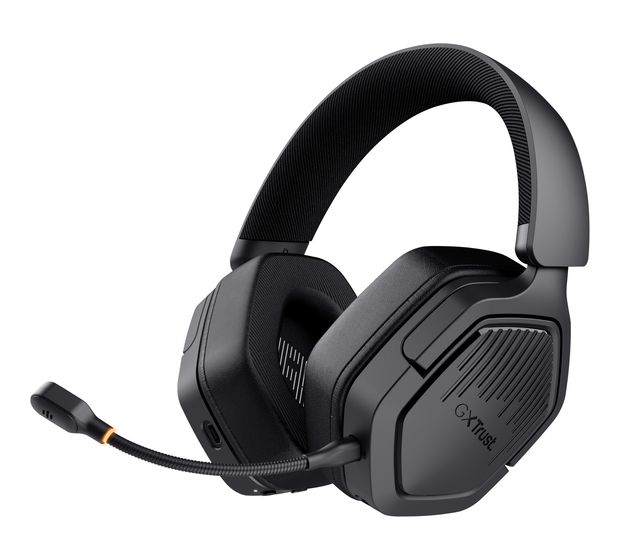 Trust GXT493 Carus Over Ear Bluetooth Kopfhörer kabelgebunden&kabellos 20 h Laufzeit USB Type-C / USB Type-A  (Schwarz) f&uuml;r 45,49 Euro