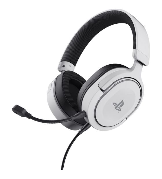 Trust GXT498 Forta Over Ear Kopfhörer Kabelgebunden  (Schwarz, Weiß) f&uuml;r 41,99 Euro