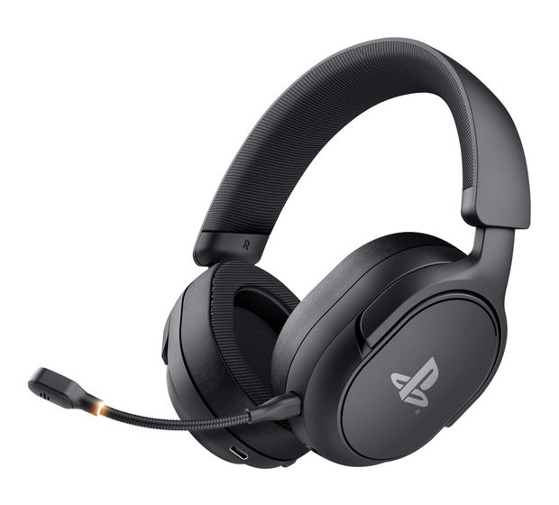 Trust GXT499 Forta Over Ear Kopfhörer kabelgebunden&kabellos 55 h Laufzeit  (Schwarz) f&uuml;r 79,99 Euro