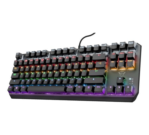 Trust GXT834 Callaz Gaming Tastatur USB  (Schwarz) f&uuml;r 47,49 Euro