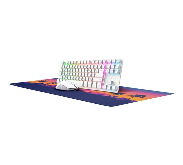 Trust GXT882 RGB-LED Gaming Tastatur RF Wireless  (Weiß) f&uuml;r 39,99 Euro