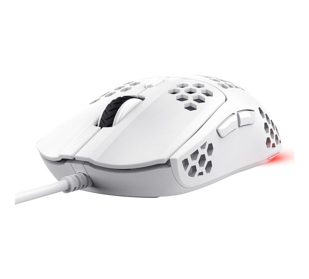 Trust GXT928 Helox 6400 DPI Gaming Maus Optisch  (Weiß) f&uuml;r 14,99 Euro