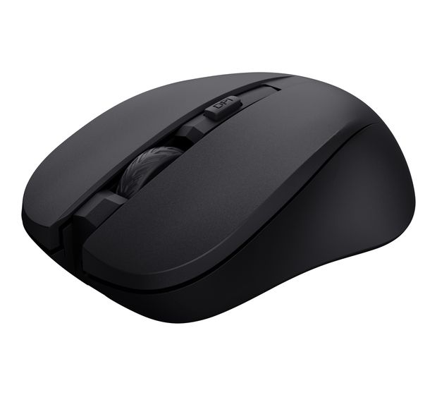 Trust Mydo 1800 DPI Büro Maus Optisch  (Schwarz) f&uuml;r 15,00 Euro