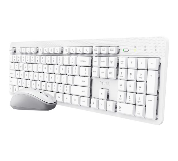 Trust Ody II Heimbüro Tastatur RF Wireless  (Weiß) f&uuml;r 27,99 Euro