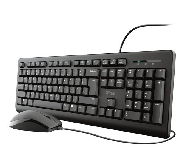 Trust Primo Büro Tastatur USB  (Schwarz) f&uuml;r 17,99 Euro