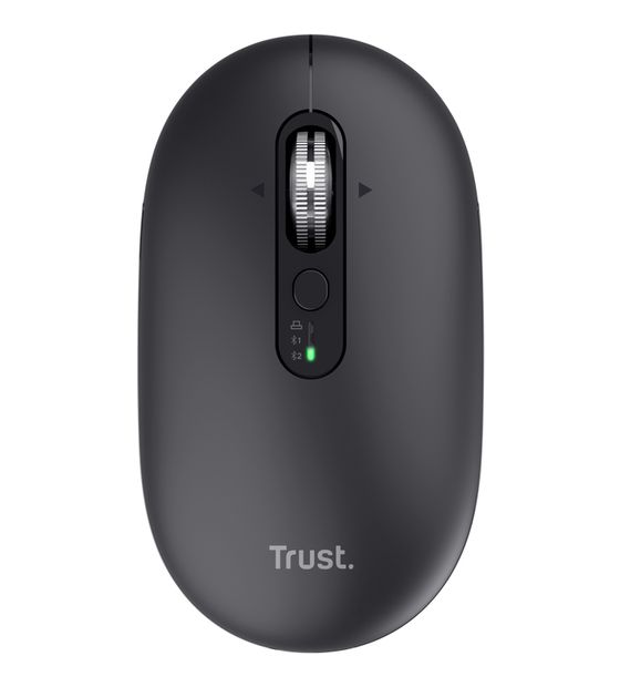 Trust Seron Slim Multi 3200 DPI Büro Maus Optisch  (Schwarz) f&uuml;r 24,99 Euro