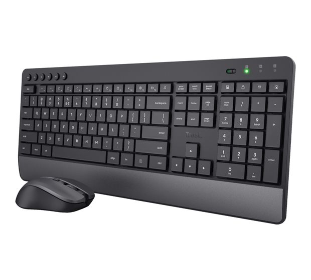 Trust Trezo Universal Tastatur RF Wireless  (Schwarz) f&uuml;r 29,99 Euro