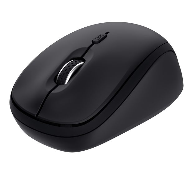 Trust Yvi+ 1600 DPI Universal Maus Optisch  (Schwarz) f&uuml;r 19,99 Euro