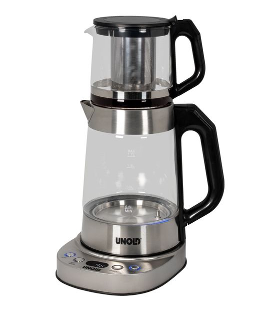 Unold 18215 Samowar Selin 1,7 l Wasserkocher 1800 W  (Edelstahl) f&uuml;r 56,49 Euro