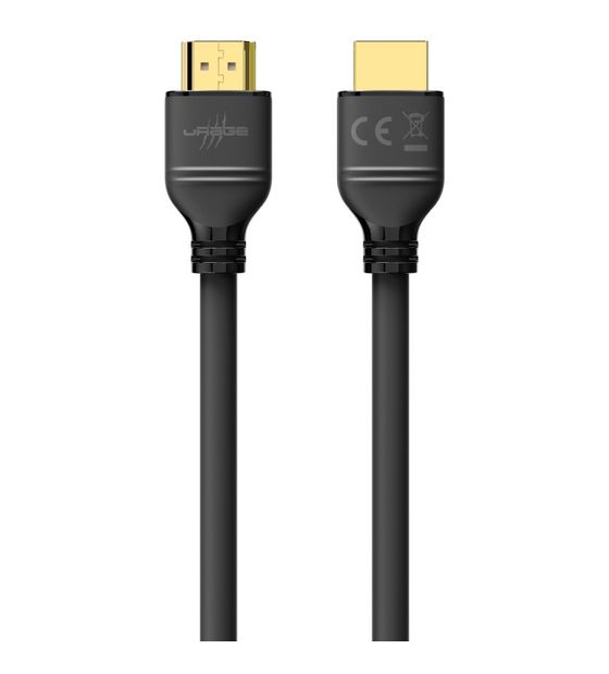 Urage 115511 48 Gbit/s Stecker Gerade HDMI auf HDMI Typ A (Standard) 2 m  (Schwarz) f&uuml;r 19,99 Euro