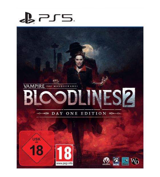 Vampire: The Masquerade Bloodlines 2 Day One Edition (PlayStation 5) f&uuml;r 59,99 Euro