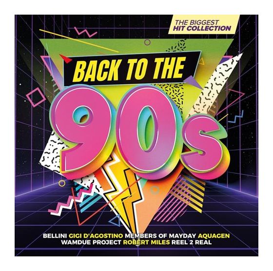 VARIOUS - Back To The 90s - The Biggest Hit Collection f&uuml;r 11,99 Euro