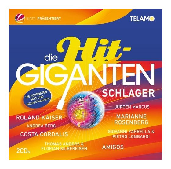 VARIOUS - Die Hit-Giganten: Schlager f&uuml;r 17,99 Euro