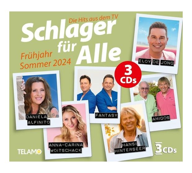 VARIOUS - Schlager für Alle:Frühjahr/Sommer 2024 f&uuml;r 21,49 Euro