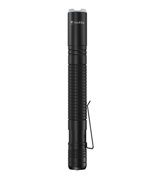 Varta Aluminium F10 Pro LED Taschenlampe (inkl. 2x Longlife Power AAA Batterien für den täglichen Gebrauch, 175 Lumen, stoßfest, 3 Jahre Garantie) schwarz für Haushalt, Camping, Outdoor f&uuml;r 12,99 Euro