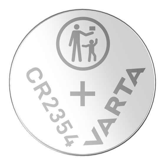 Varta Batterien Knopfzelle CR2354, 1 Stück, Lithium Coin, 3V, kindersichere Verpackung, für elektronische Kleingeräte - Autoschlüssel, Fernbedienungen, Waagen f&uuml;r 4,99 Euro