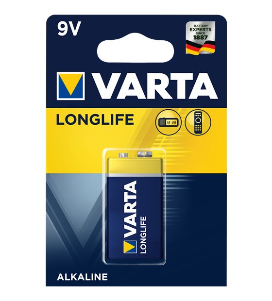 Varta Longlife Extra 9V f&uuml;r 2,99 Euro