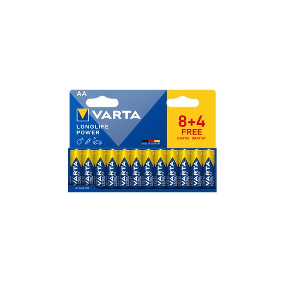 Varta Longlife Power AA f&uuml;r 8,99 Euro