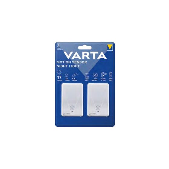 Varta Motion Sensor Night Light Twin Pack Warmweiß Batterie/Akku f&uuml;r 12,99 Euro
