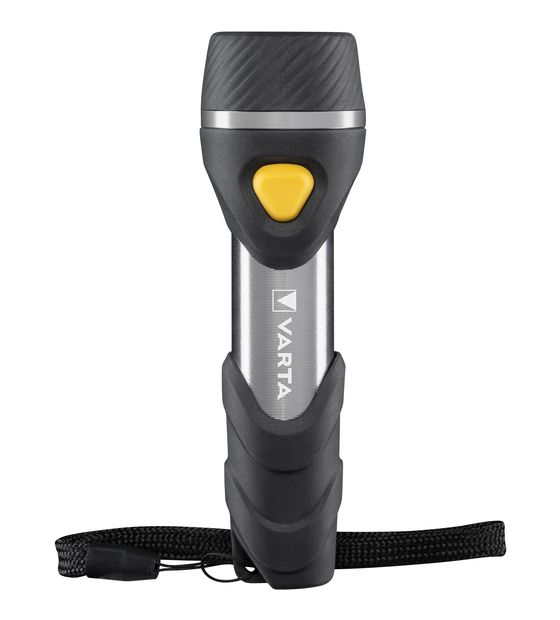 Varta Taschenlampe mit 5 LEDs inkl. 1x AA Batterien, Day Light Multi LED F10 Leuchte, Taschenleuchte mit Anhänger, Lampe ideal für Haushalt, Angeln, Garage, Notfall, Stromausfall, Outdoor f&uuml;r 6,99 Euro