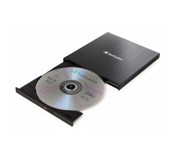 Verbatim 43889 Slimline externer Blu-ray Brenner USB-C f&uuml;r 139,99 Euro