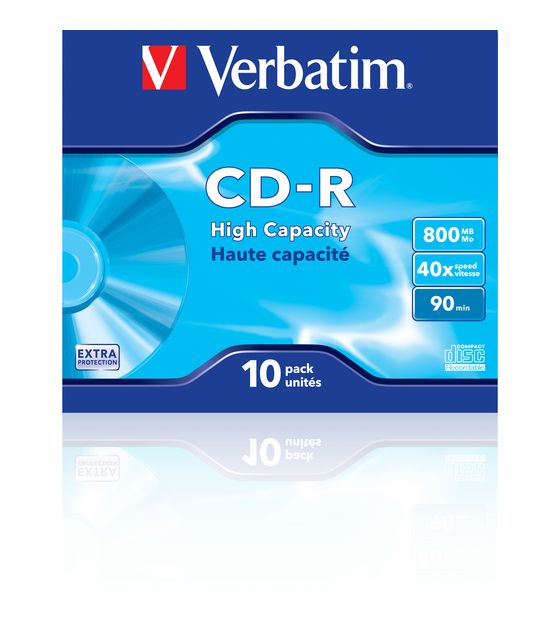 Verbatim CD-R High Capacity f&uuml;r 7,99 Euro