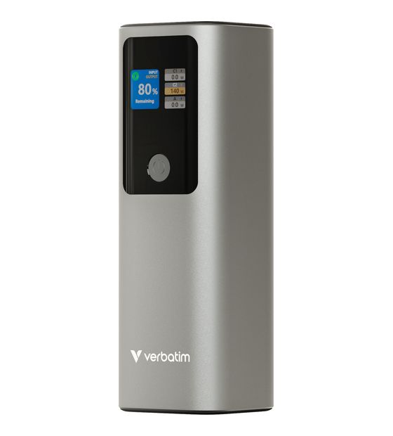 Verbatim Charge 'n' Go 27000 mAh Powerbank USB Typ-C  (Grau) f&uuml;r 84,99 Euro