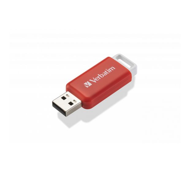 Verbatim DataBar USB Typ-A Stick 16 GB  (Rot) f&uuml;r 5,99 Euro
