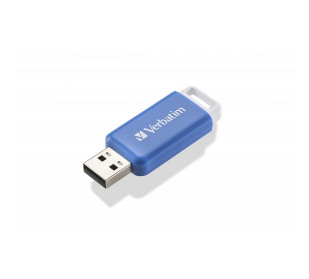 Verbatim DataBar USB Typ-A Stick 64 GB  (Blau) f&uuml;r 8,99 Euro