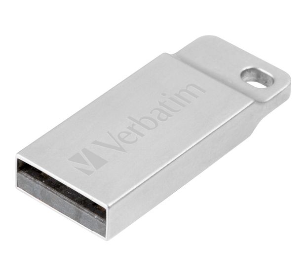 Verbatim Metal Executive USB Typ-A Stick 64 GB  (Silber) f&uuml;r 9,99 Euro