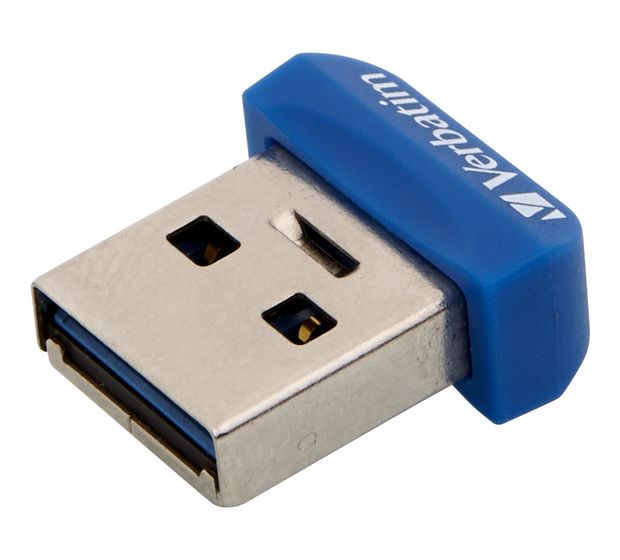 Verbatim Nano USB Typ-A Stick 16 GB  (Blau) f&uuml;r 8,99 Euro
