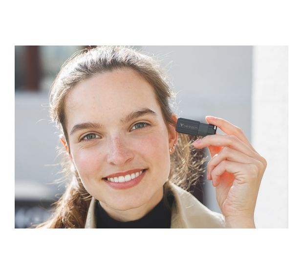 Verbatim PinStripe USB Typ-A Stick 128 GB  (Schwarz) f&uuml;r 15,99 Euro