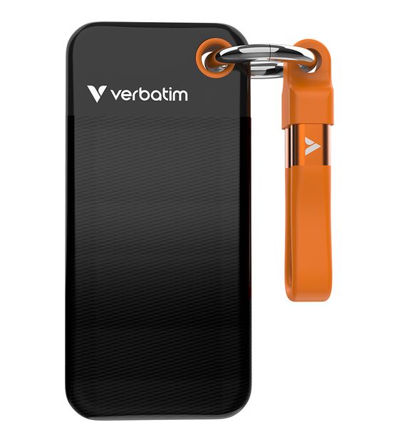 Verbatim Pocket 2 TB SSD M.2  (Schwarz, Orange) f&uuml;r 339,99 Euro