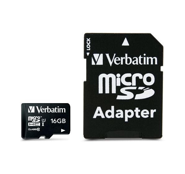 Verbatim Premium MicroSDHC Speicherkarte 16 GB Klasse 10 f&uuml;r 7,99 Euro