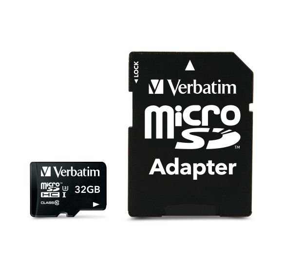 Verbatim Pro MicroSDHC Speicherkarte 32 GB Klasse 10 f&uuml;r 8,99 Euro